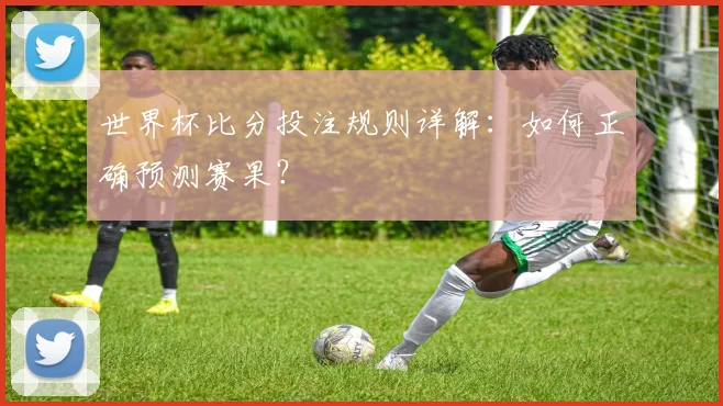 世界杯比分投注规则详解：如何正确预测赛果？
