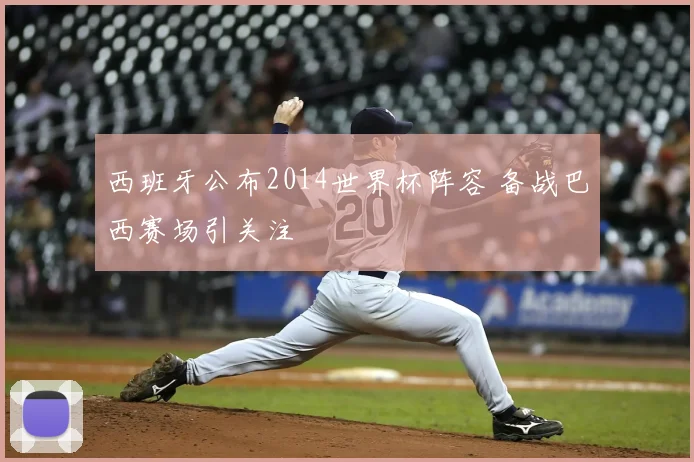 西班牙公布2014世界杯阵容 备战巴西赛场引关注